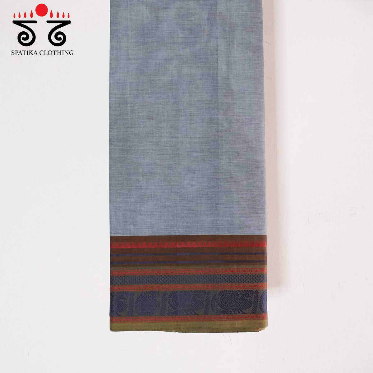 Grey Kanchi Cotton Saree