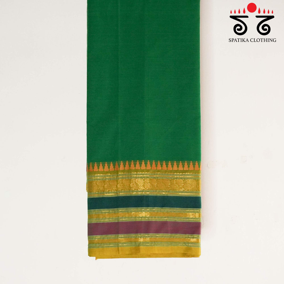 Green Kanchi Cotton Saree