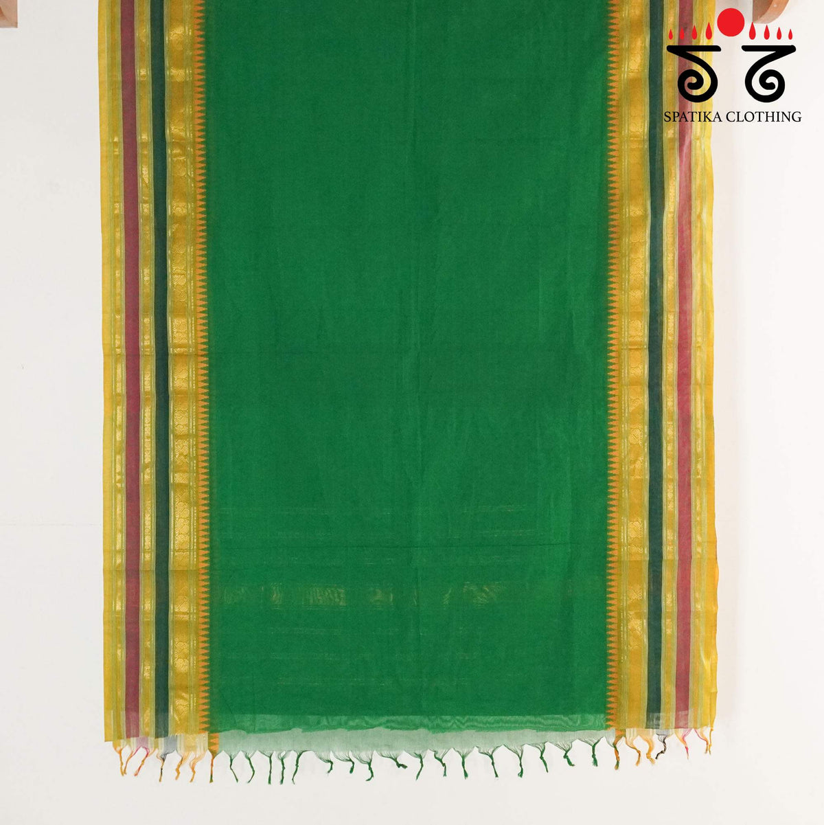 Green Kanchi Cotton Saree