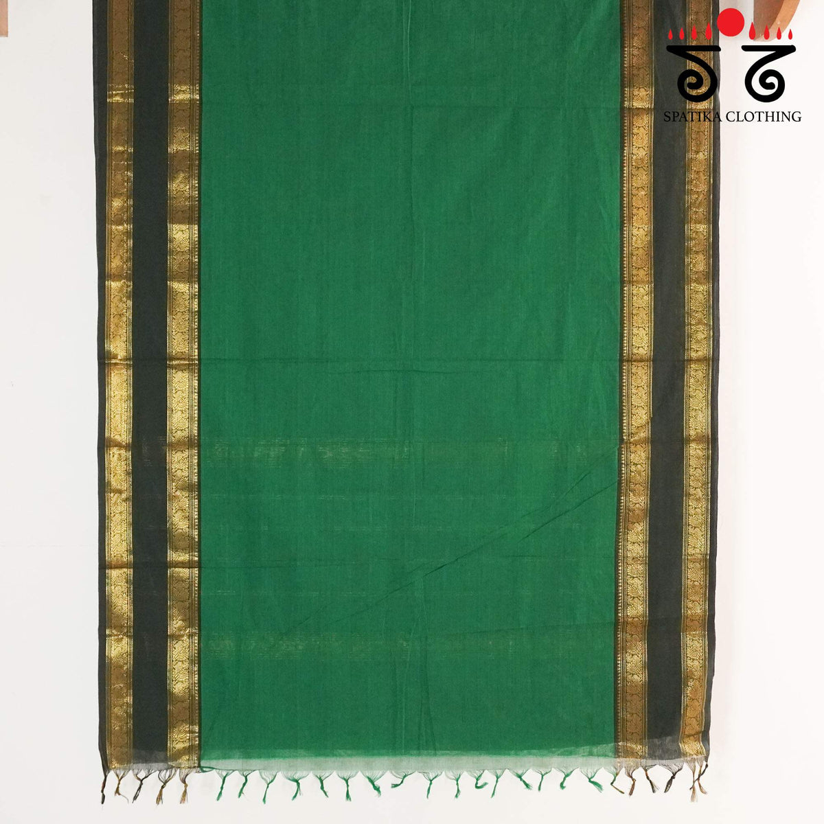 Green Kanchi Cotton Saree