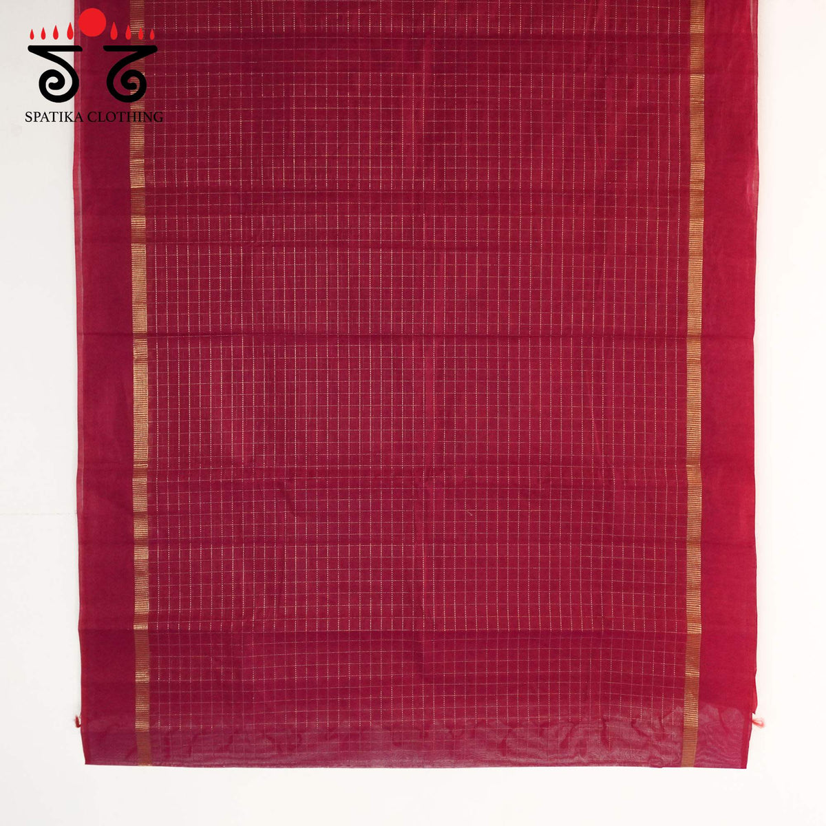 Pink South Cotton Saree