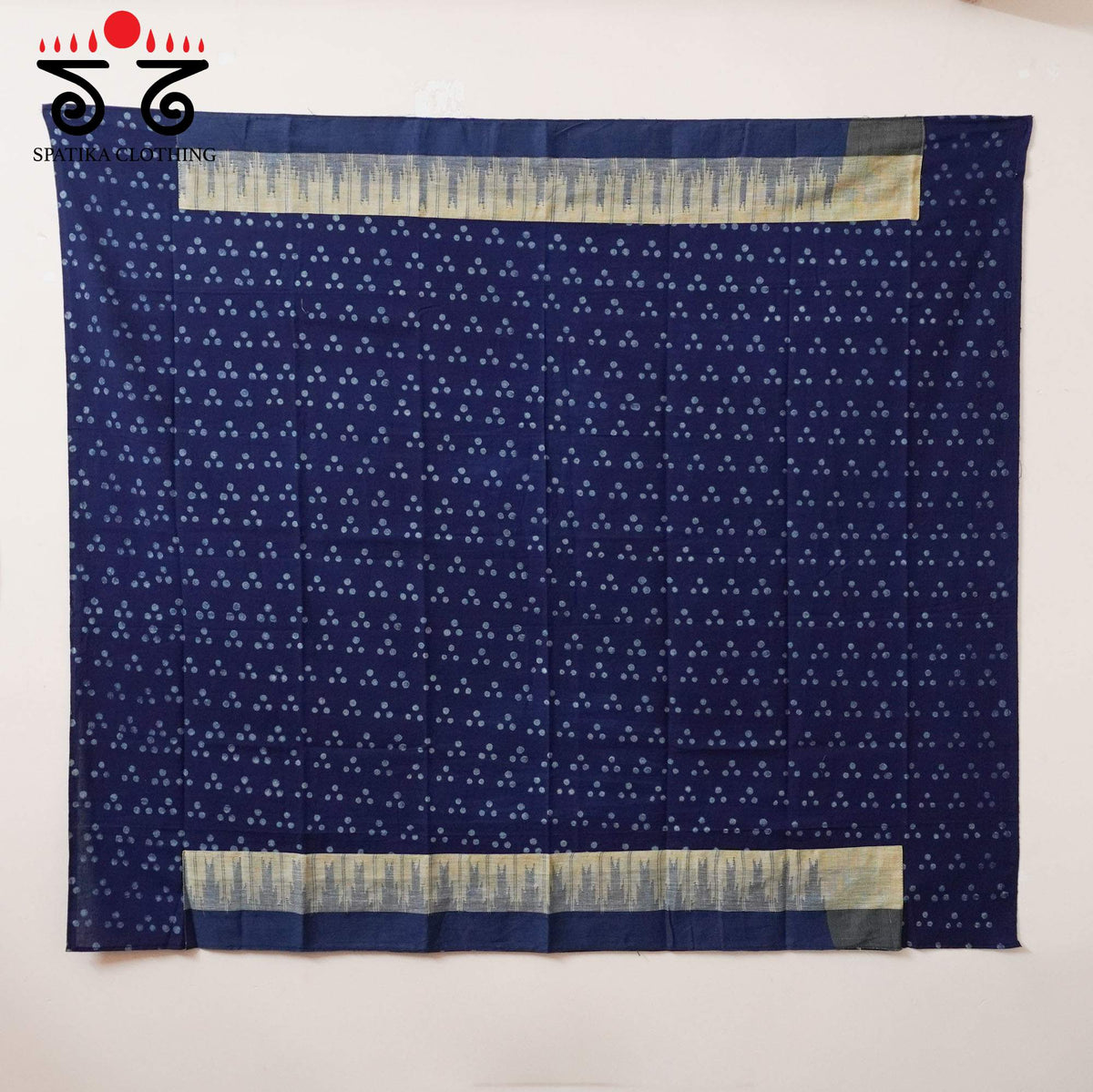 Ponduru Handspun Saree - Ajrak Blouse