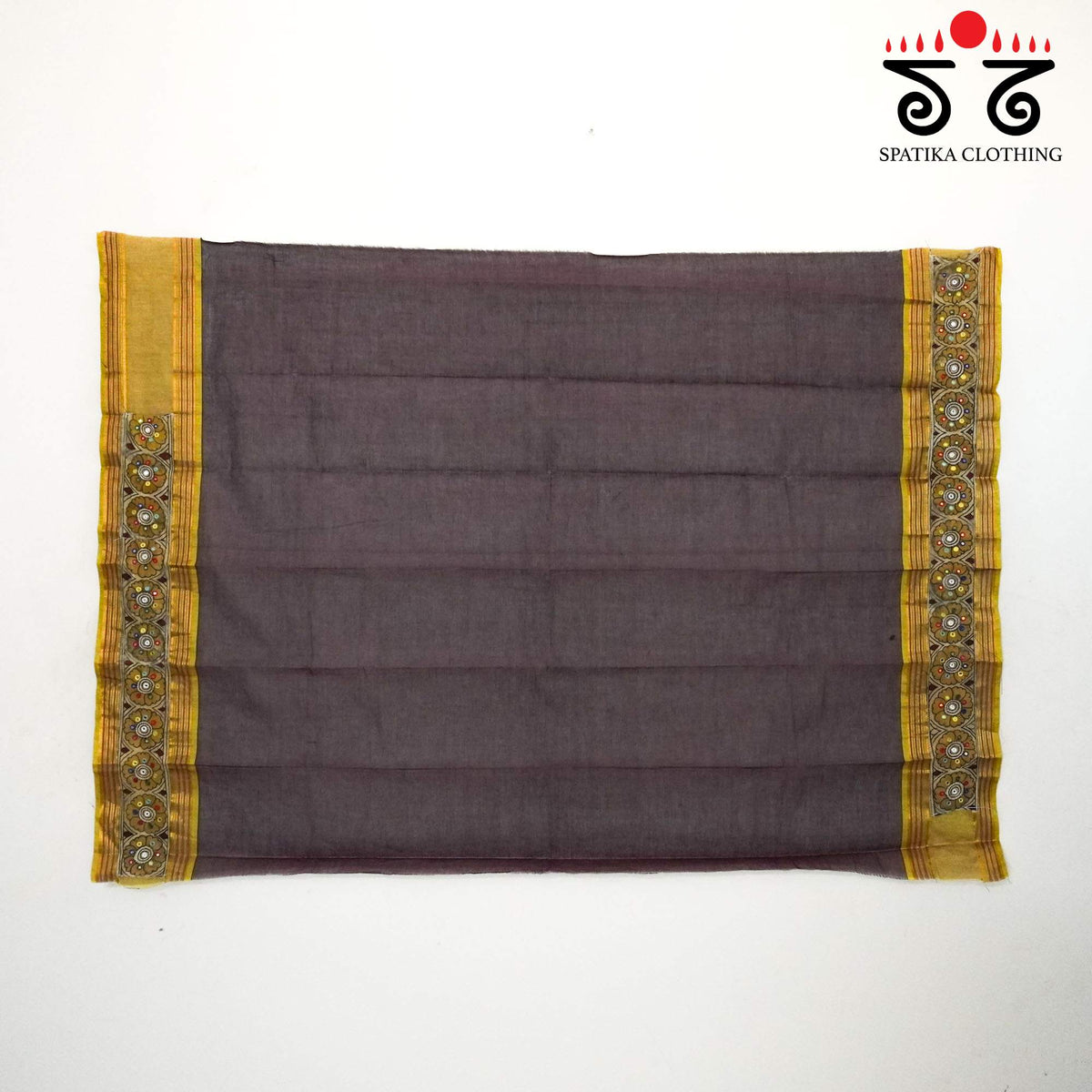 Pen kalamkari Handcrafted Blouse Fabric