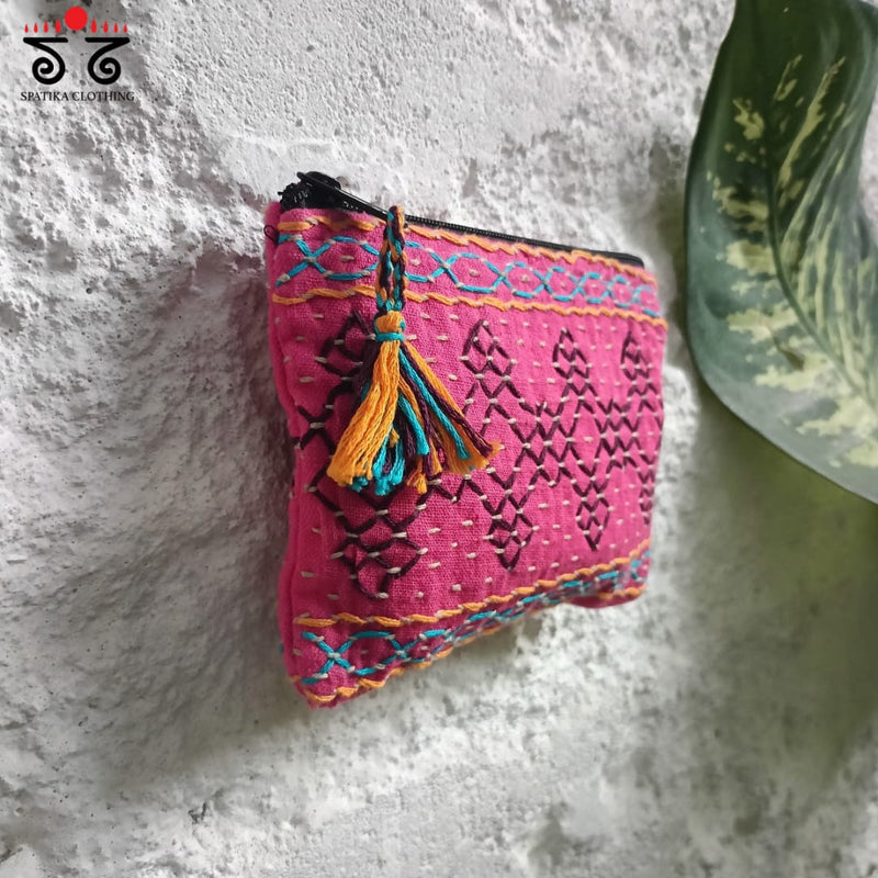 Lambani Hand Embroidered Purse - Small