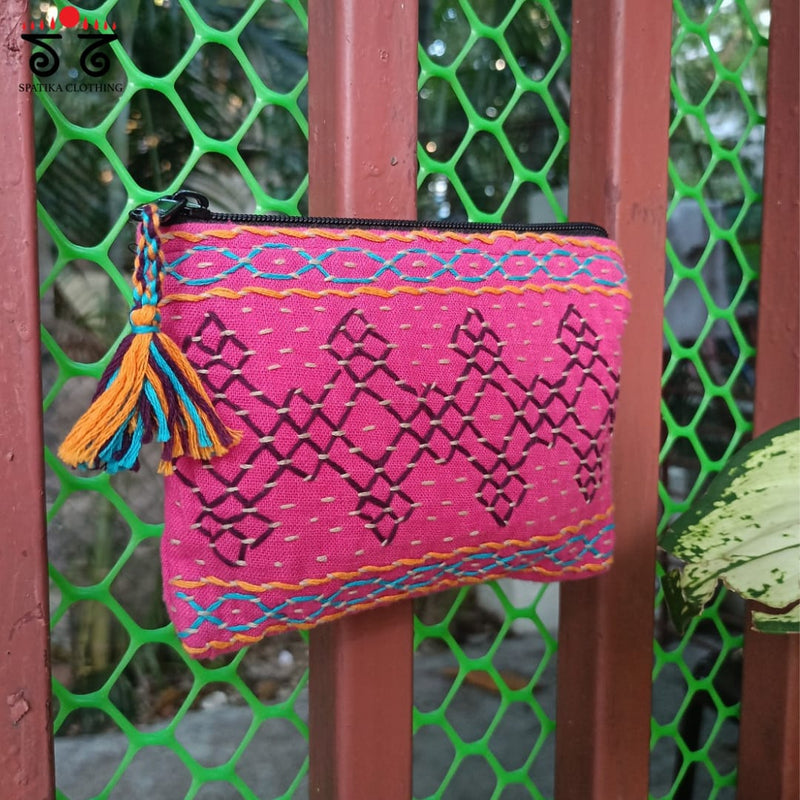 Lambani Hand Embroidered Purse - Small