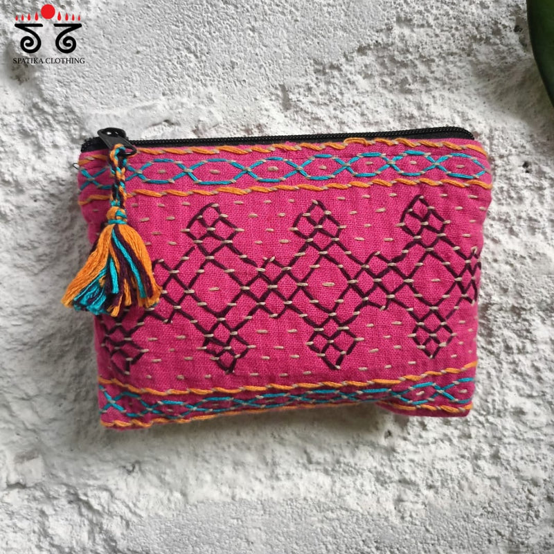 Lambani Hand Embroidered Purse - Small