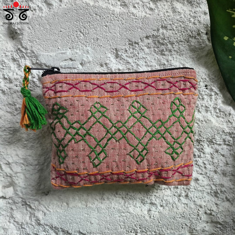 Lambani Hand Embroidered Purse - Small