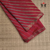 Leheriya on Maheshwari Silk Cotton Saree