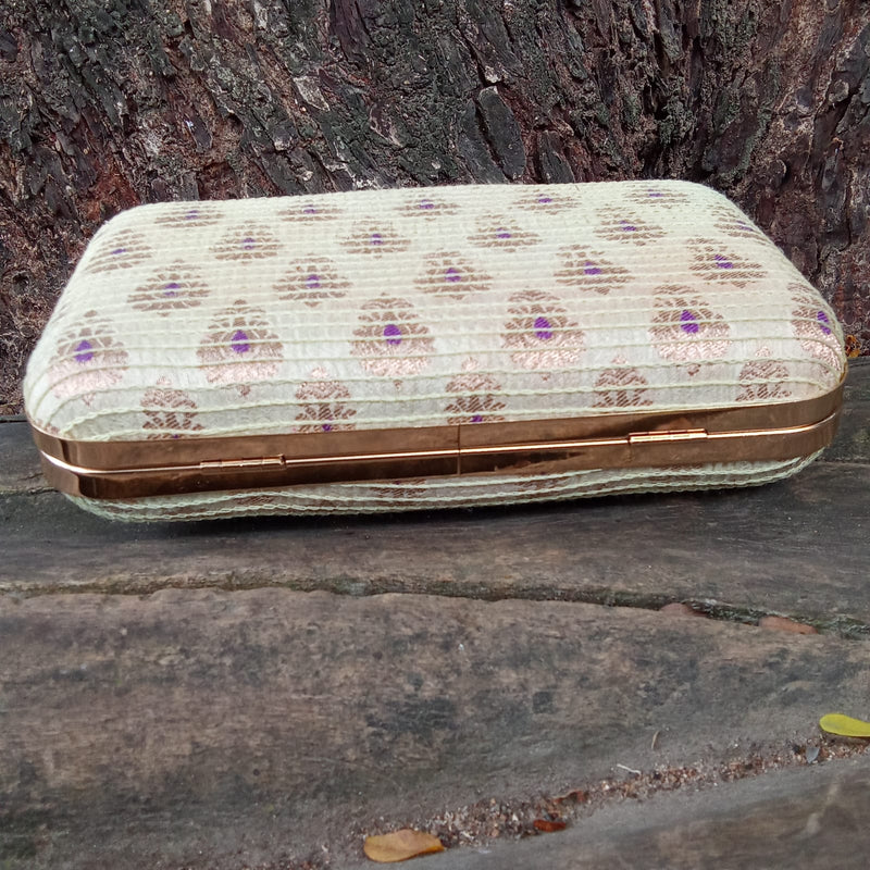 Box Clutch - Banarasi Butta!