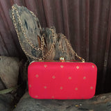 Box Clutch - Festive Red!