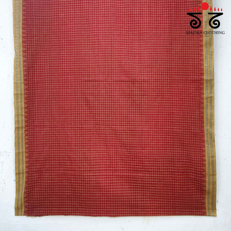 Ponduru Handspun Cotton Saree