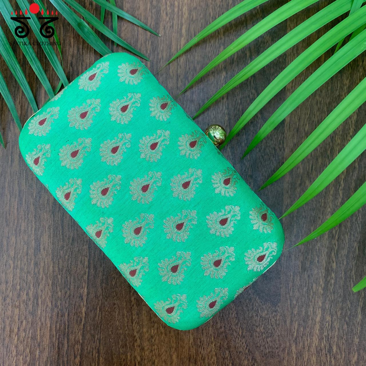 Box Clutch - Banarasi Butta!