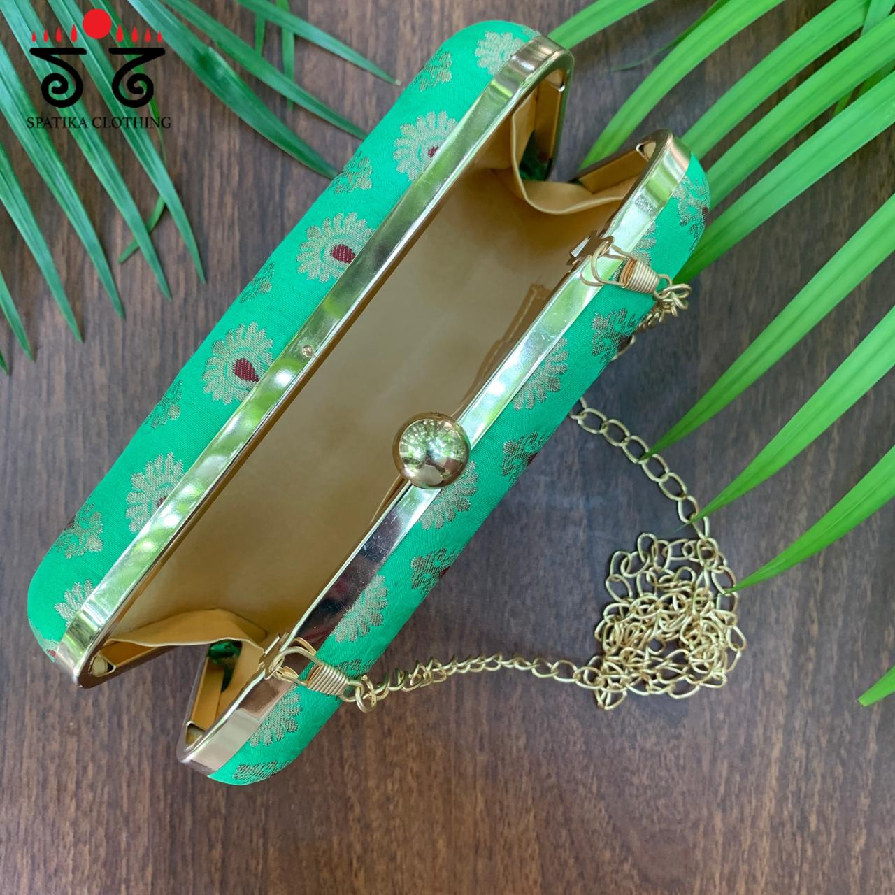 Box Clutch - Banarasi Butta!