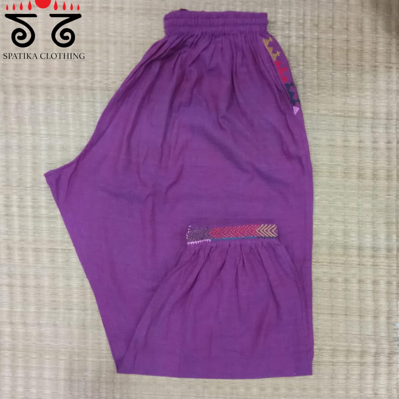 Lambani Hand Embroidered Women's Pant