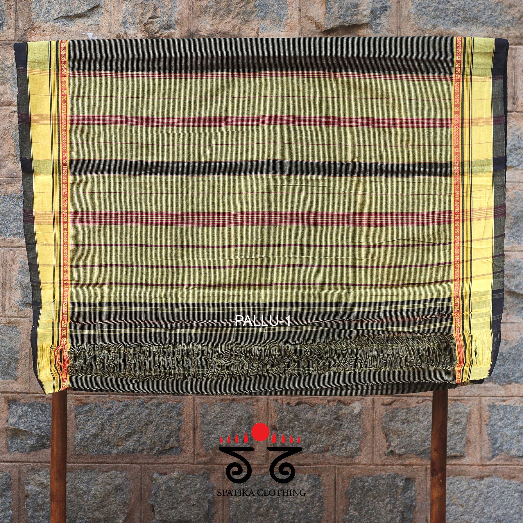 Aane Hejje - Black & Yellow Revival Saree!