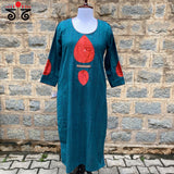 Kantha-Inlay Work Handcrafted Kurta