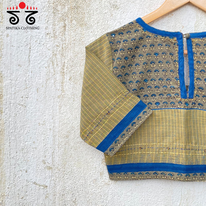 Ponduru Ajrak Hand Blockprinted Blouse