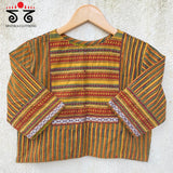 Ajrak Striped Blouse