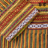 Ajrak Striped Blouse